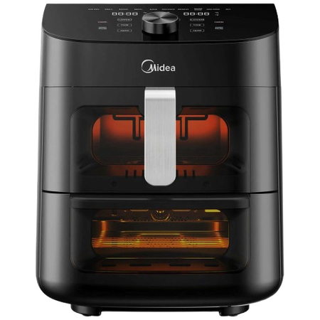 Midea MAD1100DADK – 11 L 2-in-1 Airfryer & Oven mit 10 Programmen, App-Steuerung & Two-Zone-Technologie