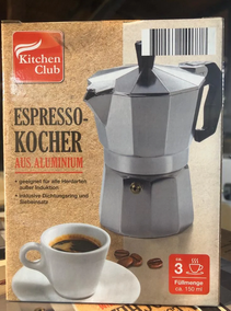 Kitchen Club Espresso Kocher