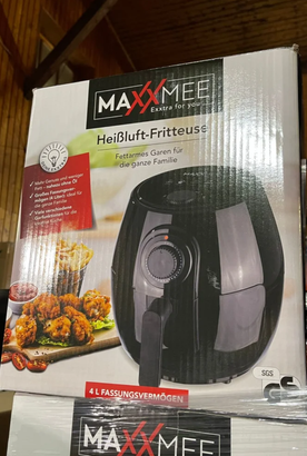 Maxxmee Heißluft-Fritteuse