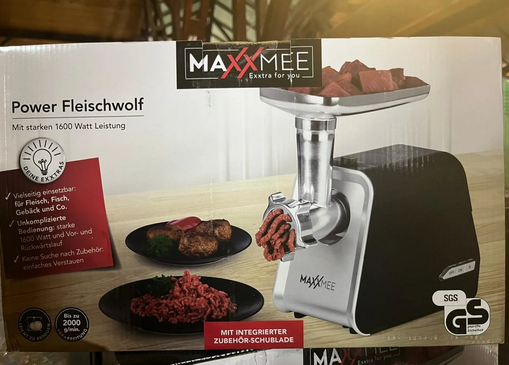 Maxxmee Power Fleischwolf 1600W 