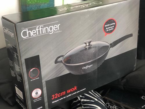 Cheffinger 32cm Wok CF-DW32