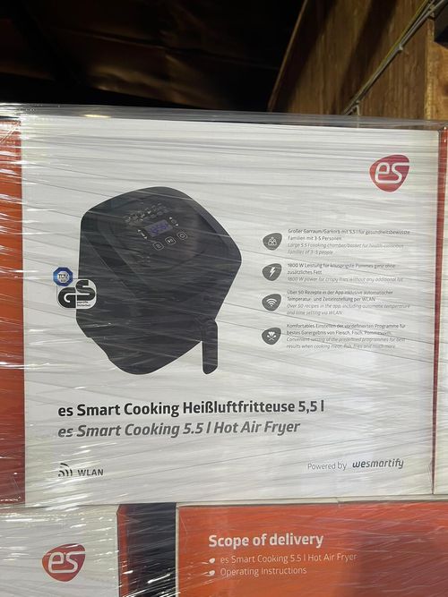 NEU | essentials Smart Heißluftfritteuse 5,5l | mit Originalverpackung