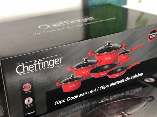 Cheffinger Pot Set 10 pieces. CF-DA1010