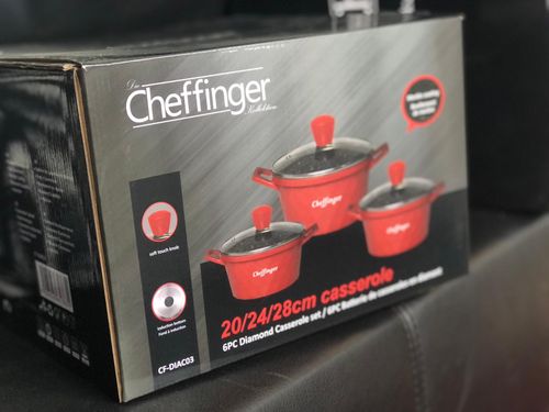 Cheffinger Pot Set 6 pcs. CF-DIAC03