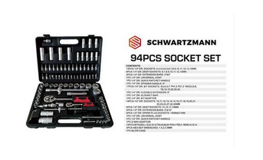Schwartzmann Tool case 94 pieces