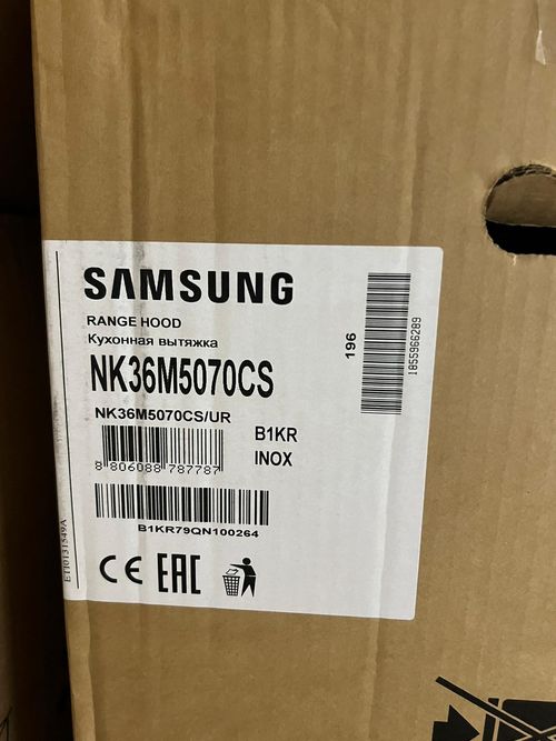 Samsung extractor hood NK36M5070CS