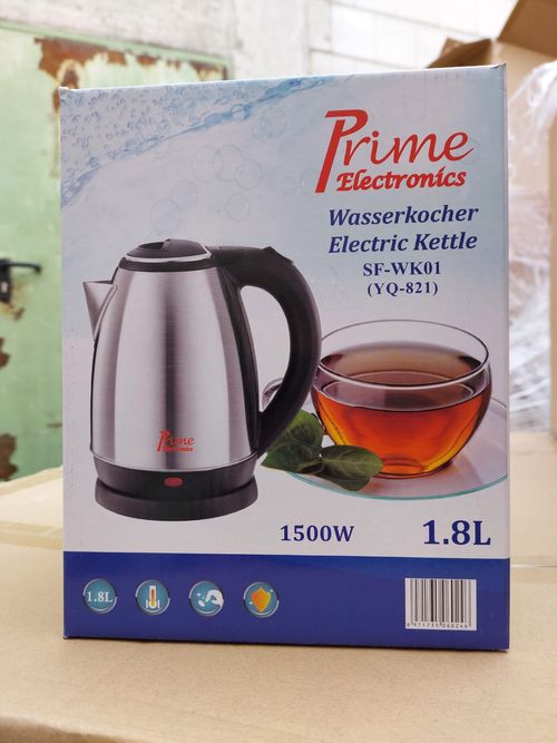 Prime Electronics Wasserkocher SF-WK01 1,8L 1500W