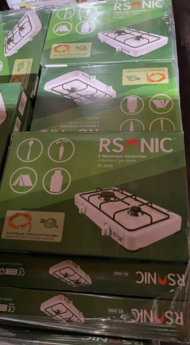 Rsonic 2-flame gas cooker